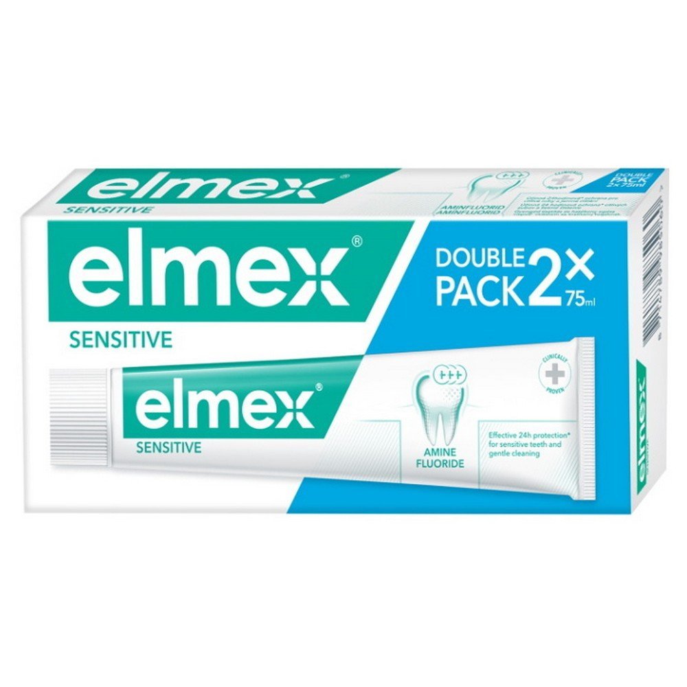ELMEX Sensitive Toothpaste 2x 75 ml