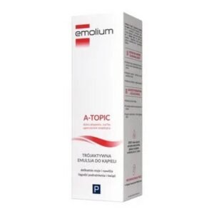 Emolium A-Topic, triple action bath emulsion, 200 ml