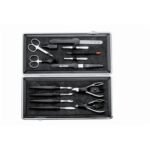 Erbe Imperial case luxury, 13 pieces, black,Erbe Imperial Koffer Luxus, 13-teilig, schwarz