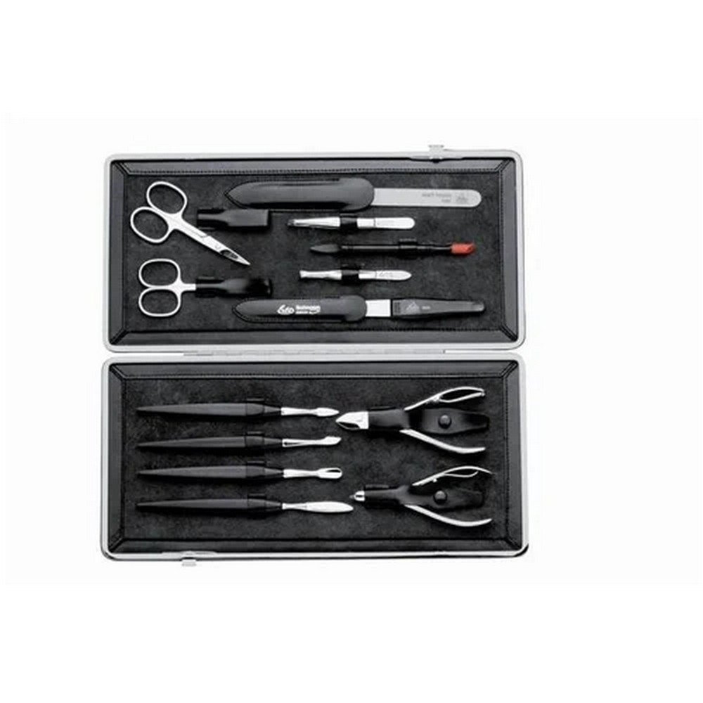 Erbe Imperial case luxury, 13 pieces, black,Erbe Imperial Koffer Luxus, 13-teilig, schwarz