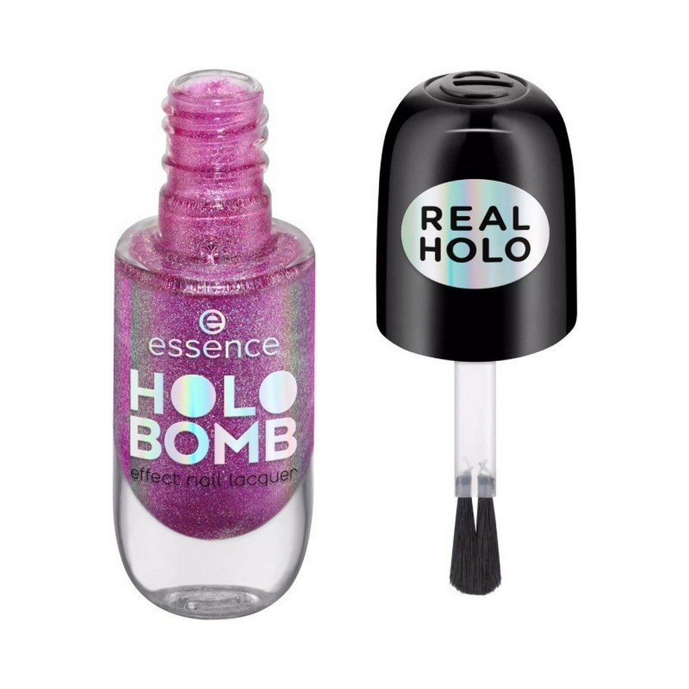 ESSENCE - Holo Bomb - Holographic Effect Nail Lacquer N.02 Holo Moly,ESSENCE - Holo Bomb - Holographic Effect Nail Lacquer N.02 Holo Moly,Essence