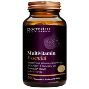 Doctor Life, Essential Vitamins 100 pcs, Niezbędne Witaminy 100 szt