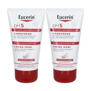 Eucerin pH5 hand cream 2x75 ml emulsion,Eucerin pH5 Handcreme 2x75 ml Emulsion