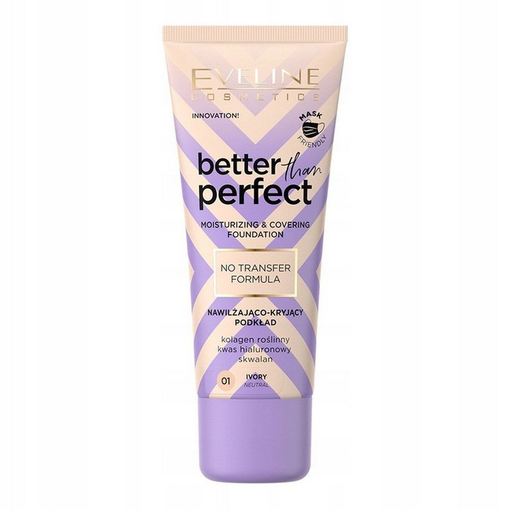 Eveline Cosmetics,Eveline Cosmetics Foundation is better than perfect 01,Podkład Eveline Cosmetics jest lepszy niż idealny 01
