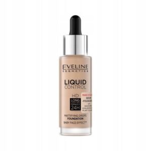 Eveline Cosmetics,Eveline Cosmetics Foundation Liquid Control HD No. 035,Eveline Cosmetics Podkład Liquid Control HD nr 035