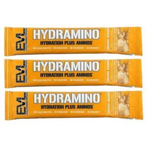 EVLution Nutrition, HydrAmino, Orange Mango, 3 Sticks, 7.9 g (0.28 oz.) Each,EVLution Nutrition, HydrAmino, Orange Mango, 3 Sticks, je 7,9 g (0,28 oz.)