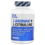EVLution Nutrition, L-Arginine + L-Citrulline, 120 Vegetable Capsules,EVLution Nutrition, L-Arginin + L-Citrullin, 120 pflanzliche Kapseln