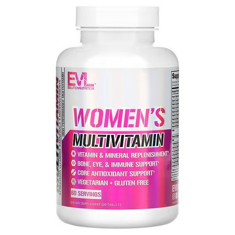 EVLution Nutrition, Multivitamin for Women, 120 Tablets,EVLution Nutrition, Multivitamin für Frauen, 120 Tabletten