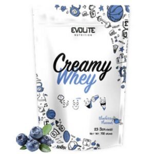 Evolite Nutrition protein supplement 700 g blueberry flavor