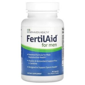 Fairhaven Health, FertilAid for Men, to promote fertility in men, 90 capsules,Fairhaven Health, FertilAid for Men, zur Förderung der Fruchtbarkeit bei Männern, 90 Kapseln