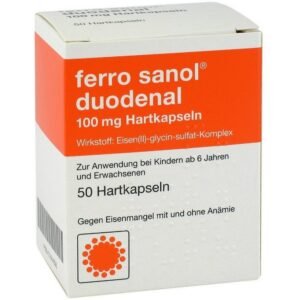 Ferro Sanol Duodenal Capsules 50 pcs., Ferro Sanol Duodenal Kapseln 50 Stk.