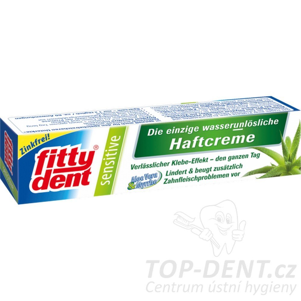 FittyDent Sensitive fixing cream for dentures, 40g