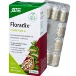FLORADIX iron plus B12 vegan capsules 40 pcs, FLORADIX Eisen plus B12 vegane Kapseln 40 Stk