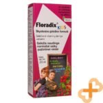 Floradix Children's Liquid Iron Supplement 250ml Vitamins for Children Raspberry, Floradix Kinder-Flüssig-Eisen-Ergänzungsmittel, 250 ml, Vitamine für Kinder, Himbeere
