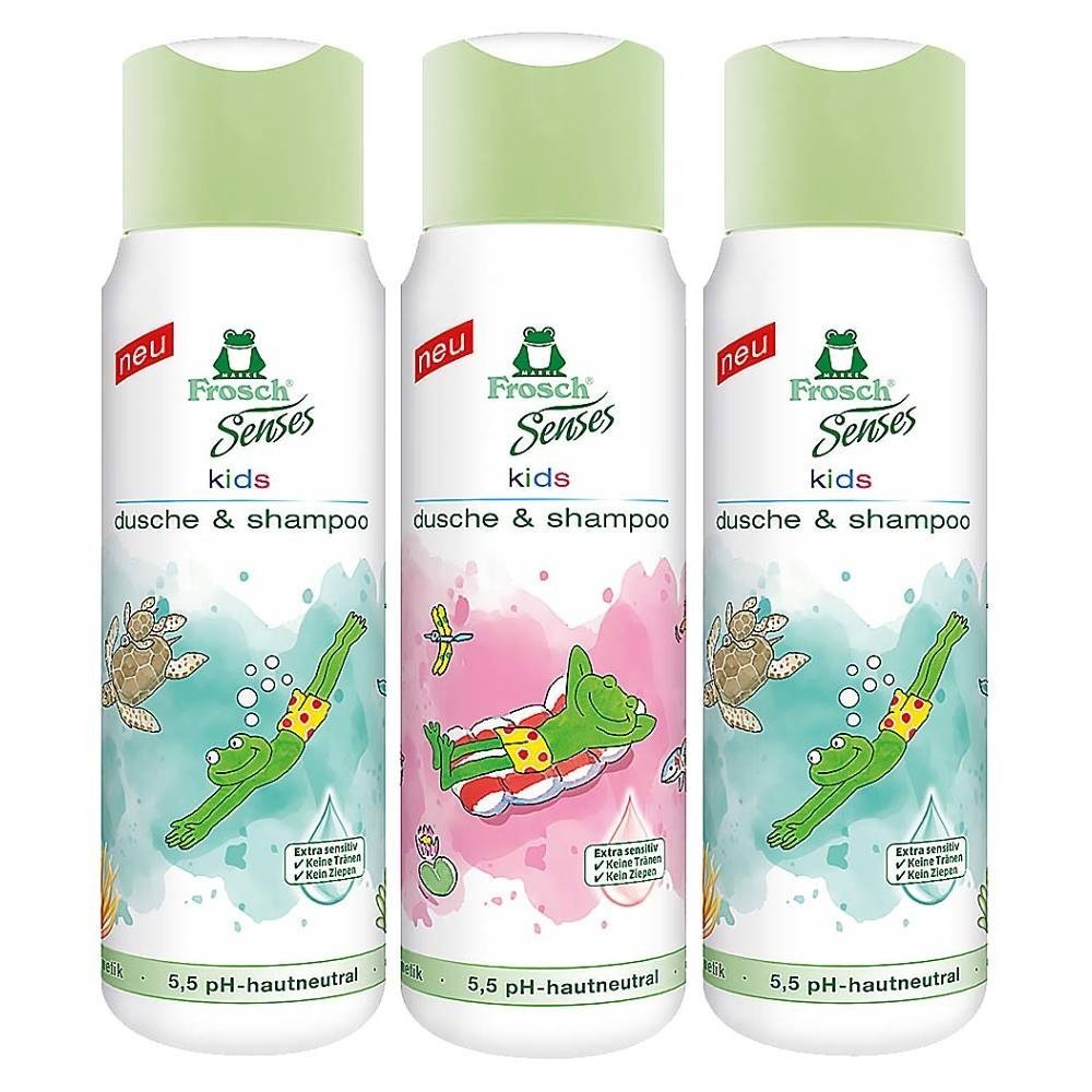 FROSCH EKO Senses Shower gel and shampoo for children 300 ml