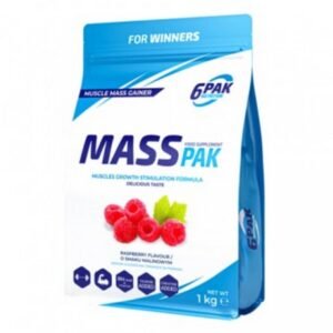 Gainer raspberry powder 6PAK Nutrition 1000 g