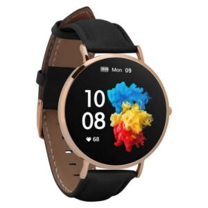GARETT ELECTRONICS Smartwatch Verona gold black strap smart watch