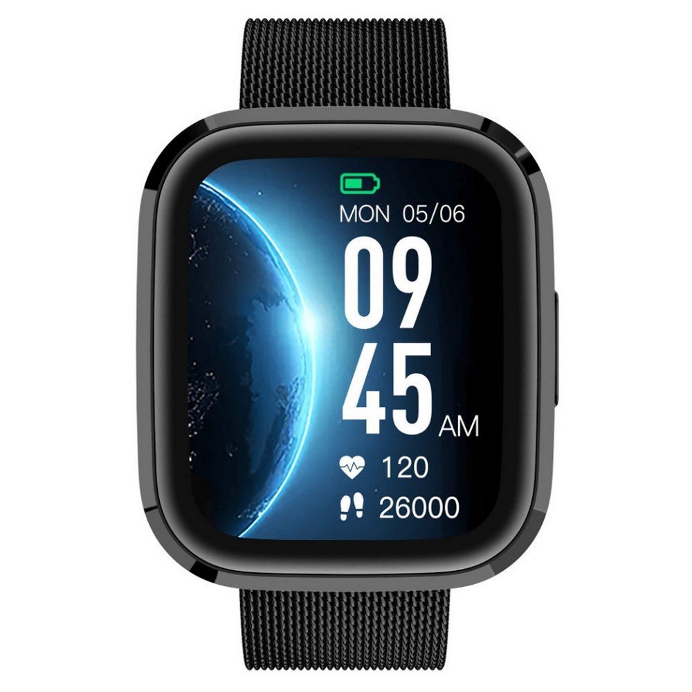 GARETT Smartwatch GRC STYLE Black steel Smart watch