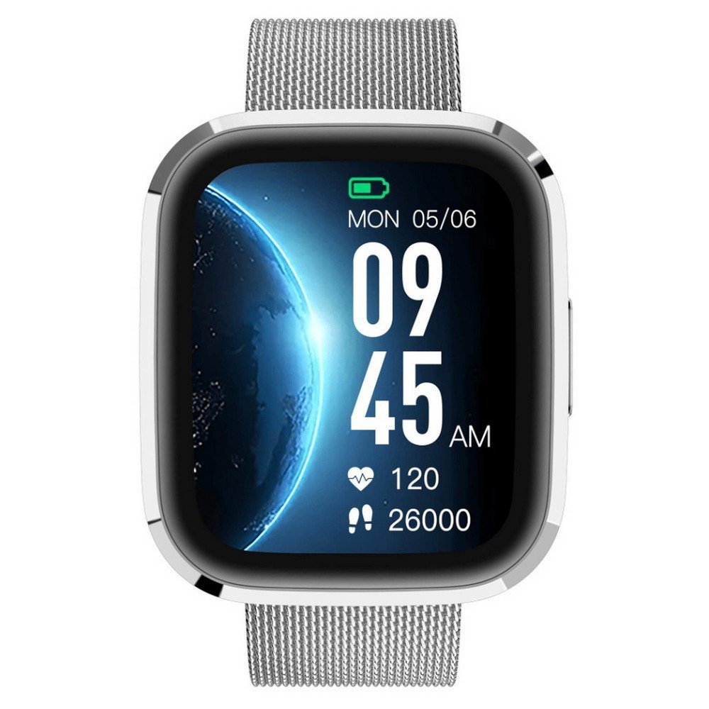 GARETT Smartwatch GRC STYLE Silver steel Smart watch