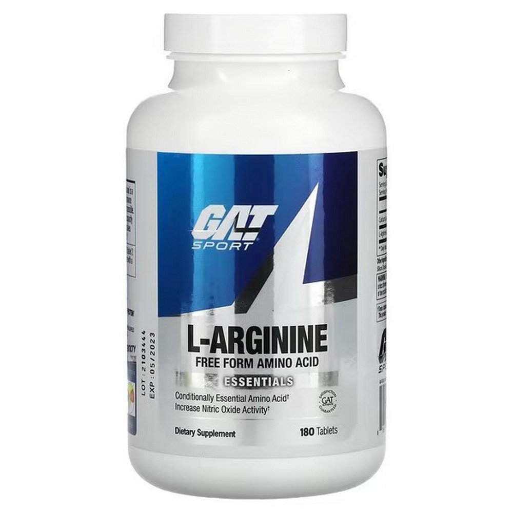 GAT, L-Arginine, 180 tablets,GAT, L-Arginin, 180 Tabletten,GAT, L-Arginin, 180 Tabletten,GAT, L-Arginin, 180 Tabletten