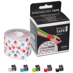 GemMedical RayonGEM kinesiology tape 5cmx5m