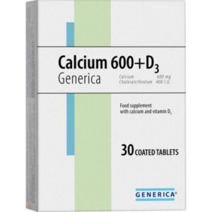 Generica Calcium 600+D3 30