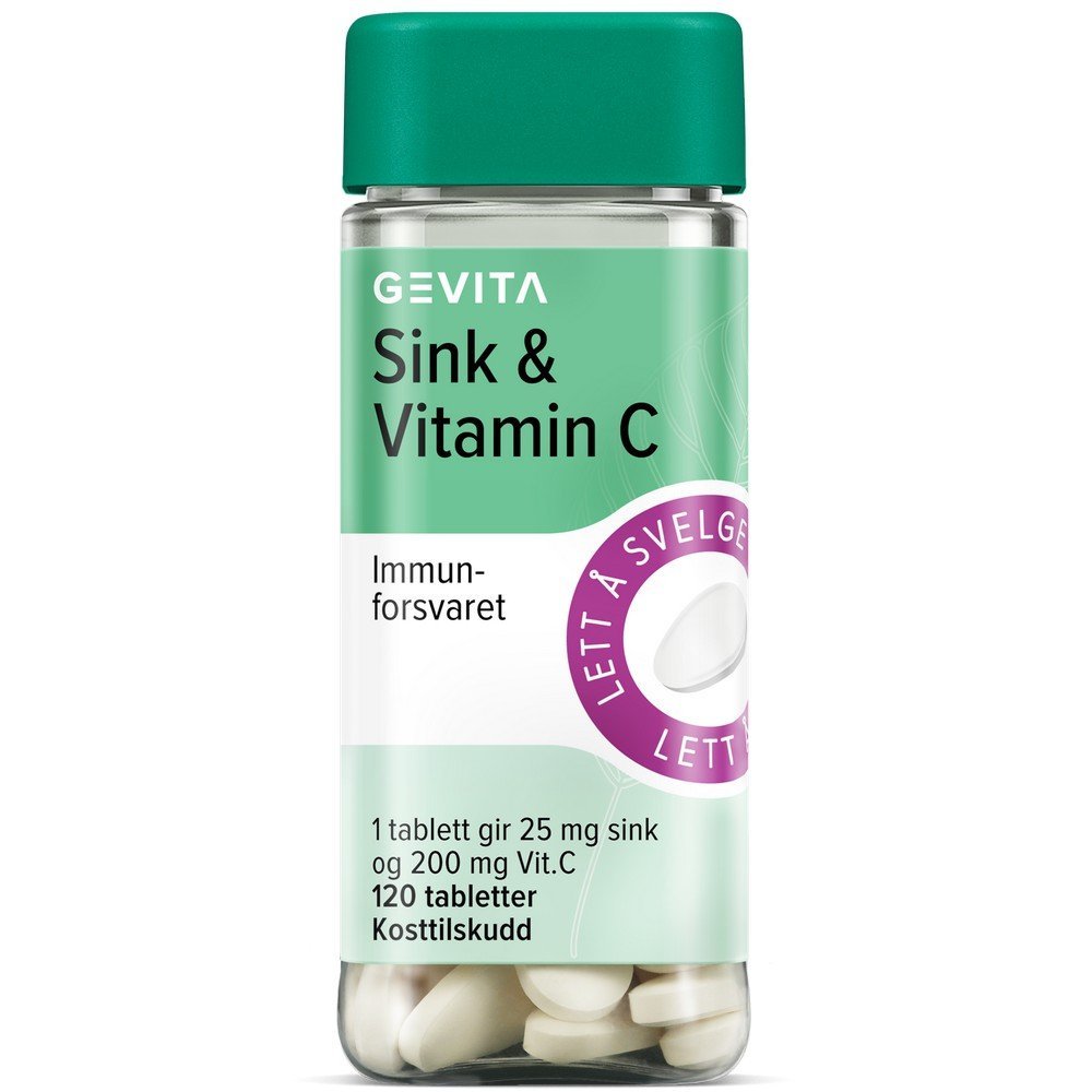 Gevita Zinc & Vitamin C 120