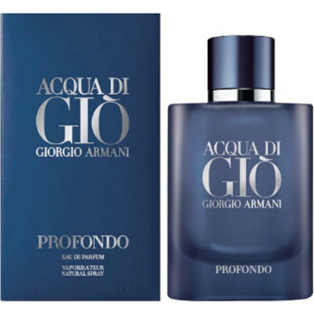 Giorgio Armani,Giorgio Armani Acqua Di Giò Profondo perfumed water for men 75 ml,Giorgio Armani Acqua Di Giò Profondo parfémovaná voda pánská 75 ml