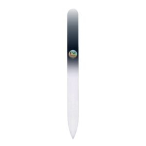 Fulgent World s.r.o.,GLASS NAIL FILE (BLACK/WHITE),SKLENĚNÝ PILNÍK NA NEHTY (ČERN/BÍLÝ)