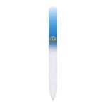 Fulgent World s.r.o.,GLASS NAIL FILE (BLUE/WHITE),SKLENĚNÝ PILNÍK NA NEHTY (MODRÝ/BÍLÝ)