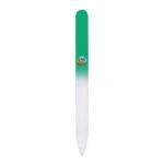 Fulgent World s.r.o.,GLASS NAIL FILE (GREEN),SKLENĚNÝ PILNÍK NA NEHTY (ZELENÝ)
