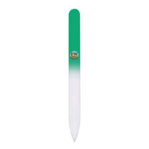 Fulgent World s.r.o.,GLASS NAIL FILE (GREEN),SKLENĚNÝ PILNÍK NA NEHTY (ZELENÝ)