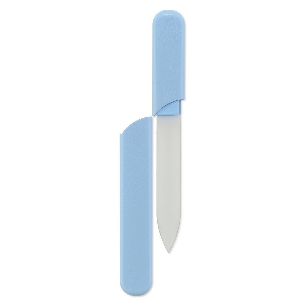 Mont Bleu s.r.o.,Glass Nail File in Hard Case – BHC-L,Skleněný pilník na nehty v pevném pouzdře – BHC-L