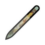 Fulgent World s.r.o.,GLASS NAIL FILE WITH ALPHONSE MUCHA PRINT #4,SKLENĚNÝ PILNÍK NA NEHTY S POTISKEM ALPHONSE MUCHA #4
​
