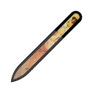 Fulgent World s.r.o.,GLASS NAIL FILE WITH ALPHONSE MUCHA PRINT #5,SKLENĚNÝ PILNÍK NA NEHTY S POTISKEM ALPHONSE MUCHA #5
​