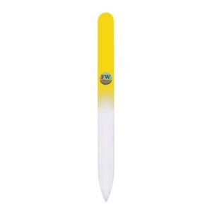 Fulgent World s.r.o.,GLASS NAIL FILE (YELLOW),SKLENĚNÝ PILNÍK NA NEHTY (ŽLUTÝ)