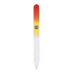 Fulgent World s.r.o.,GLASS NAIL FILE (YELLOW/RED),SKLENĚNÝ PILNÍK NA NEHTY (ŽLUTÝ/ČERVENÝ)