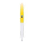 Fulgent World s.r.o.,GLASS NAIL FILE (YELLOW/WHITE),SKLENĚNÝ PILNÍK NA NEHTY (ŽLUTÝ/BÍLÝ)