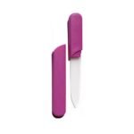 Fulgent World s.r.o.,GLASS NAIL FILES IN A HARD CASE – PURPLE,SKLENĚNÉ PILNÍKY NA NEHTY V TVRDÉM POUZDRU – FIALOVÉ