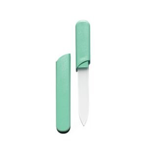 Fulgent World s.r.o.,GLASS NAIL FILES IN A HARD CASE – TURQUOISE,SKLENĚNÉ PILNÍKY NA NEHTY V TVRDÉM POUZDRU – TYRKYSOVÉ