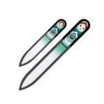 Fulgent World s.r.o.,GLASS NAIL FILES MATRYOSHKA SET OF 2 (GREEN) CZECH ORIGINAL NAIL FILES,SKLENĚNÉ PILNÍKY MATRYOSHKA SADA 2 (ZELENÝCH) ČESKÝCH ORIGINÁLNÍCH PILNÍKŮ NA NEHTY