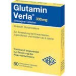GLUTAMIN VERLA coated tablets, 50 pcs