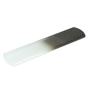 Mont Bleu s.r.o.,“Gold Cracks” Foot Scraper & Callus Remover – all in one Glass Foot File,Škrabka na nohy „Gold Cracks“ a odstraňovač mozolů – vše v jednom skleněném pilníku na nohy