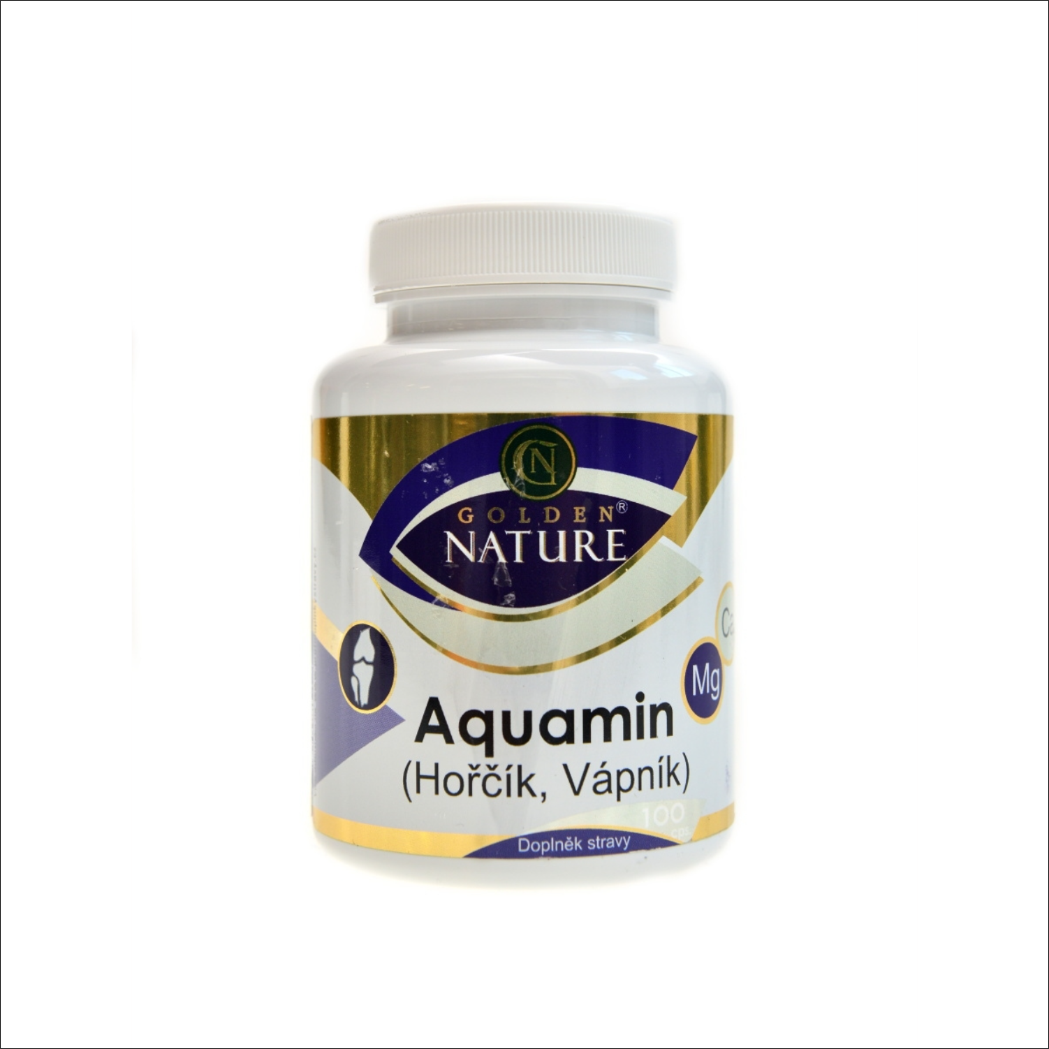 Golden Nature,Golden Nature Aquamin Calcium+Magnesium 100 capsules,Golden Nature