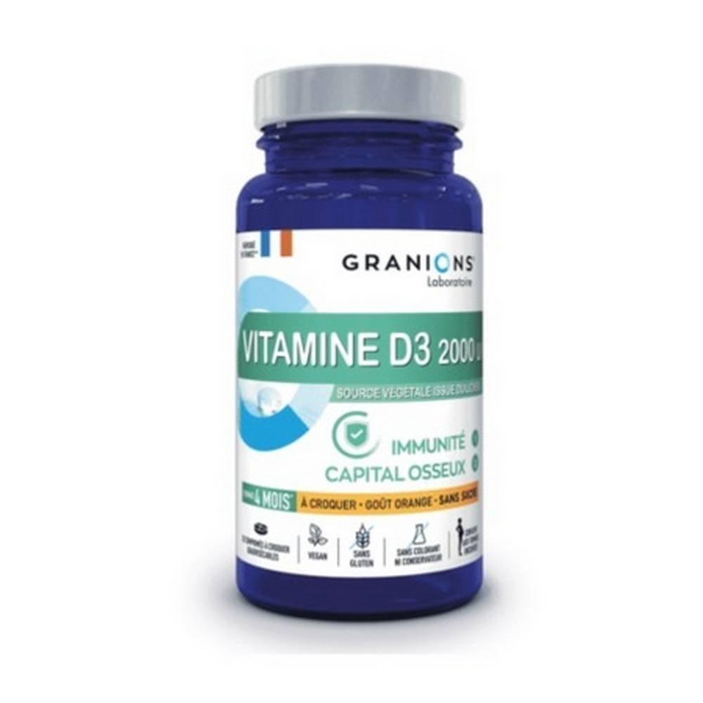 Granions Vitamine Az 2000 UI, 30, Granions Vitamine D3 2000 UI