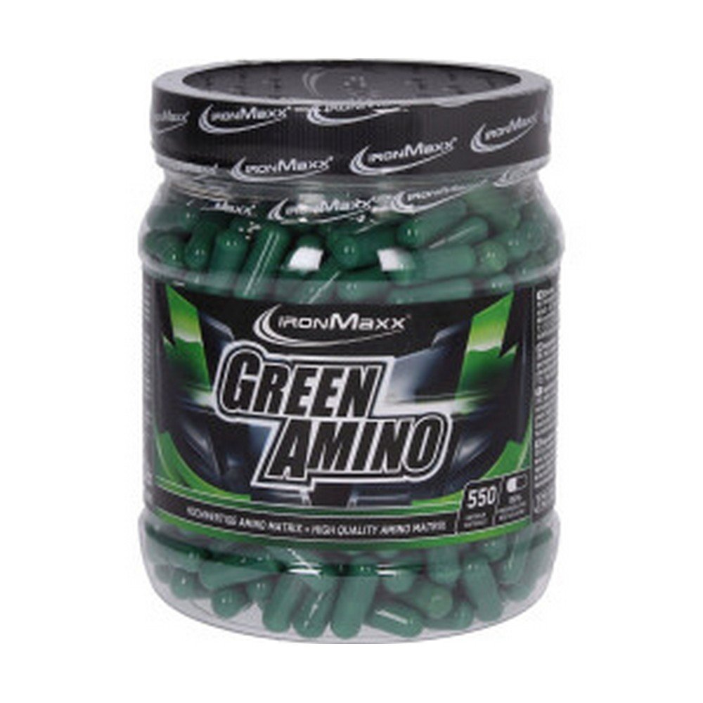 Green Amino, 550 ,Kapseln,Green Amino, 550, Kapseln,IronMaxx