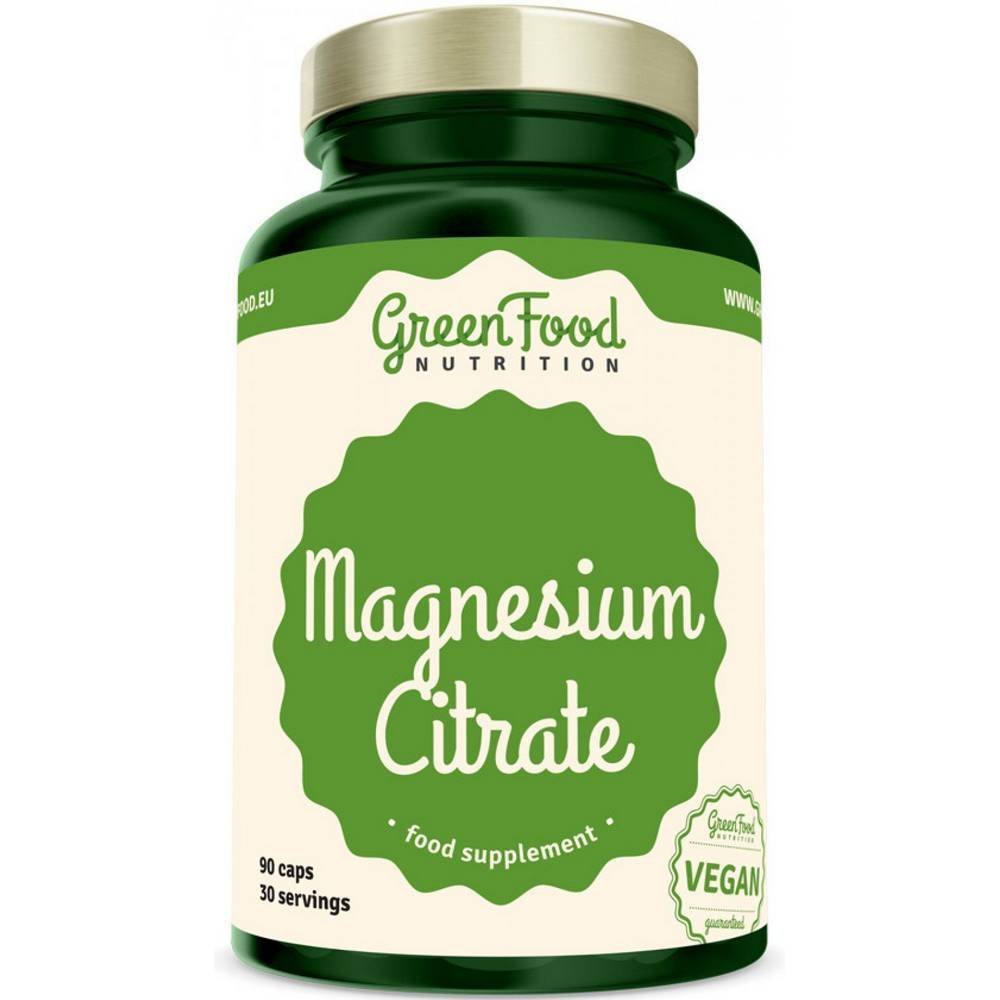 GreenFood nutrition Magnesium chelát + vit. B6 90