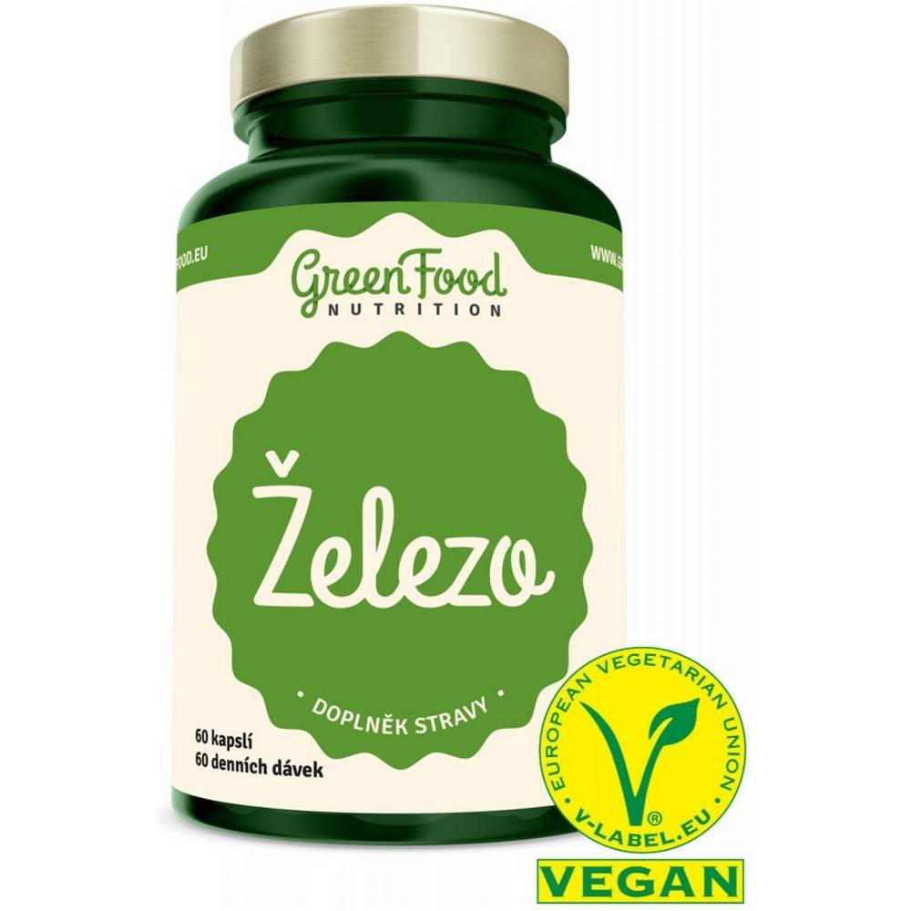 GreenFood Nutrition Železo 60, GreenFood Nutrition Iron 60
