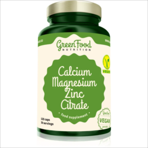 Greenfood Nutrition,Greenfood Nutrition Calcium Magnesium Zinc Citrate 120 capsules,Greenfood Nutrition