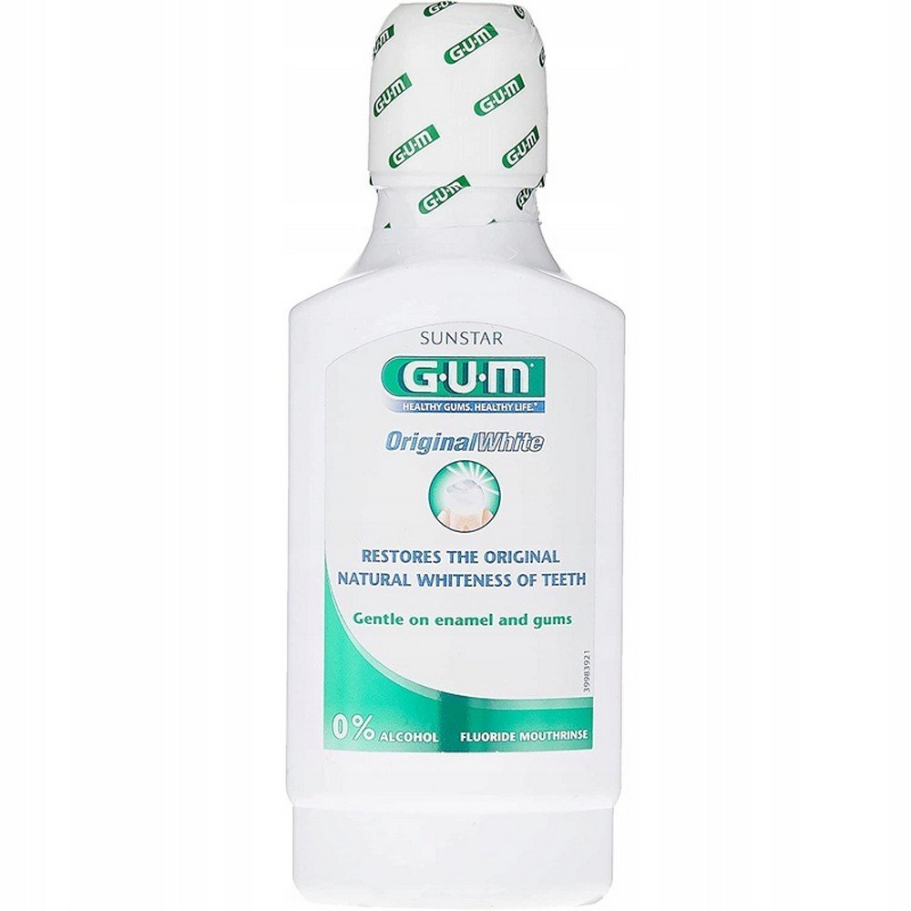 GUM Original White mouthwash or alcohol, 500 ml